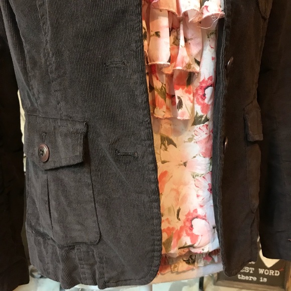 NWOT Talbots Corduroy Blazer Jacket - Picture 3 of 7